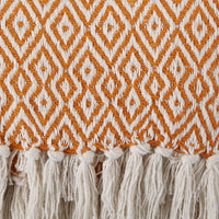Pumpkin Spice Woven Throw