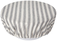 Ticking Stripe Bowl Covers (Set of 2)