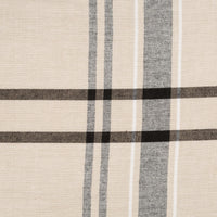 Taupe French Stripe Tablecloth