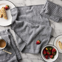 Grey Chambray Kitchen Towels (Set of 4)