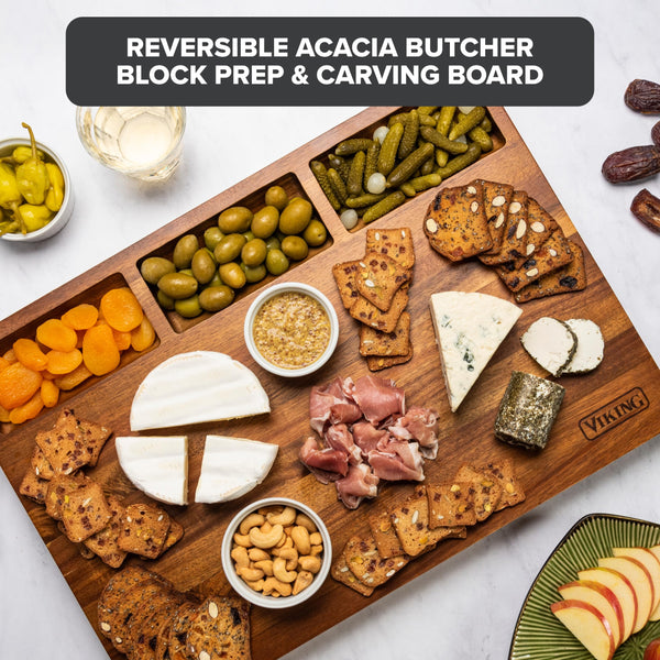 Acacia Butcher Block Board Brown