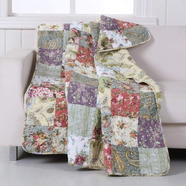 Patchwork Quilted Throw