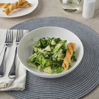 White Nevaeh Pasta Bowls (Set of 4)