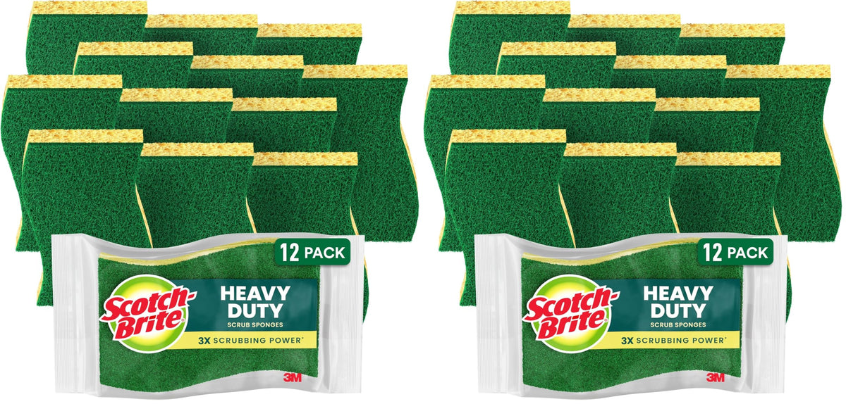 Heavy-Duty Scrub Sponges (Set of 2)