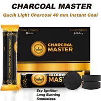 Charcoal Incense Disks (Set of 100)