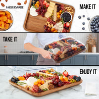 Acacia Charcuterie Board with Lid