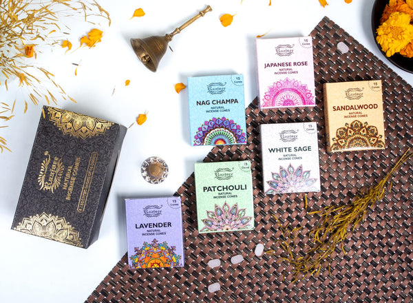 Incense Cones Variety (Set of 6)