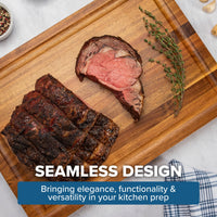 Acacia Butcher Block Board Brown