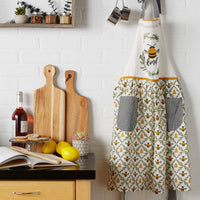 Bee Print Apron
