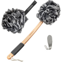 Bamboo Charcoal Back Scrubber (Set of 3)