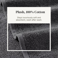 Gray Jacquard Towels (Set of 6)