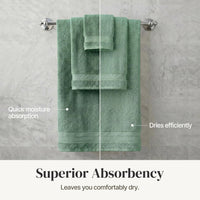 Eucalyptus Cotton Towels (Set of 6)