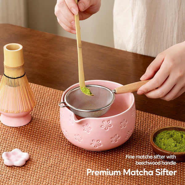 Pink Matcha Ceremony Set (Set of 6)