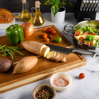 Acacia Carving Board with Groove