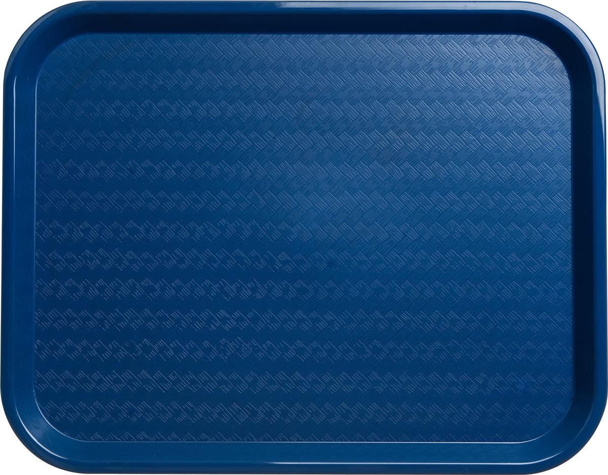Blue Cafeteria Tray (Set of 12)