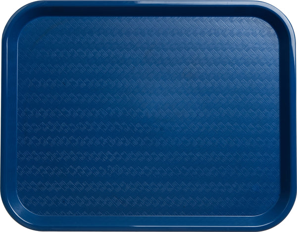 Blue Cafeteria Tray (Set of 12)