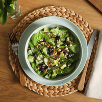 Green Melamine Dinnerware (Set of 12)