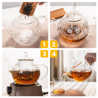 Vintage Glass Teapot