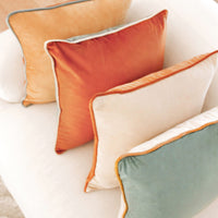 Teal Velvet Throw Pillow Cover (Set of 4)