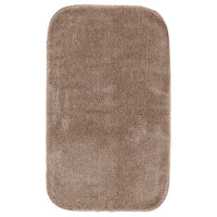Taupe Plush Bath Rug