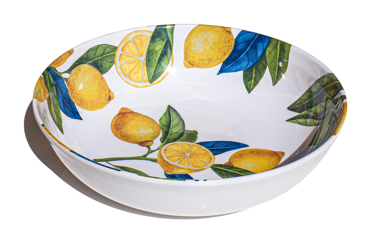 Yellow Melamine Serving Bowl