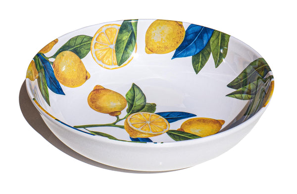 Yellow Melamine Serving Bowl