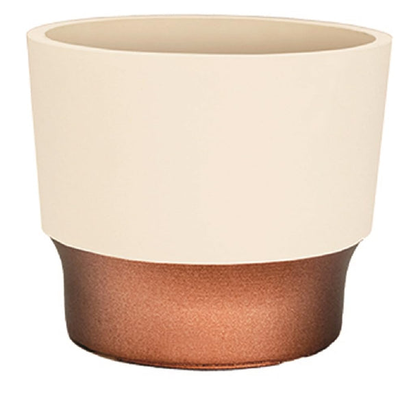 Vanilla Copper Succulent Pot
