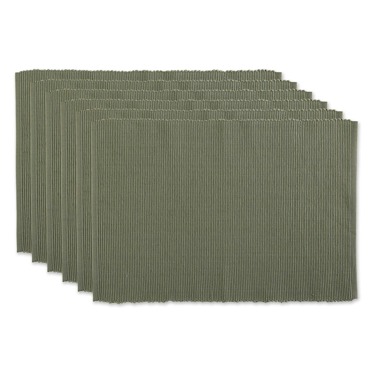 Artichoke Ribbed Placemats (Set of 6)