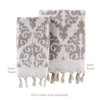 Taupe Turkish Hand Towels (Set of 2)