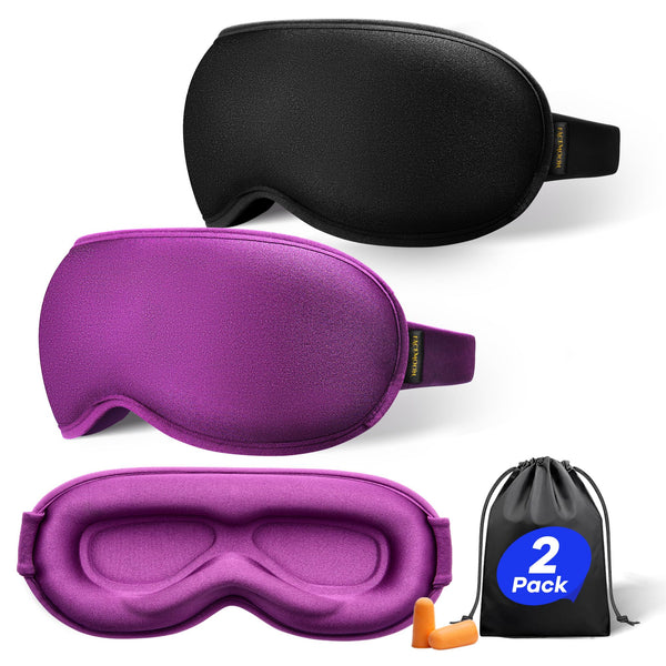 Weighted Sleep Masks (Set of 2)