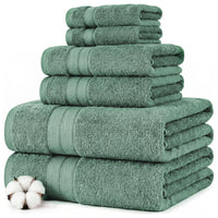 Eucalyptus Cotton Towels (Set of 6)