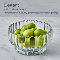 Crystal Footed Bowl