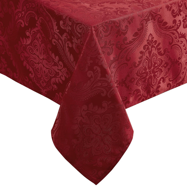 Red Damask Tablecloth
