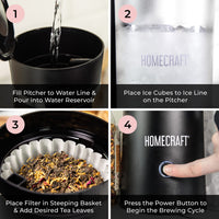 Black Electric Iced Tea Maker