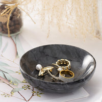 Black Marble Ring Dish