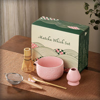 Pink Matcha Ceremony Set (Set of 6)