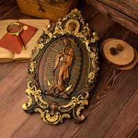 Wooden Our Lady of Guadalupe