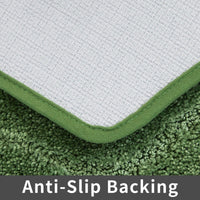 Green Plush Bath Mat