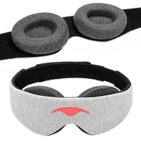 Gray Blackout Eye Mask