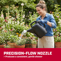 Black Watering Can