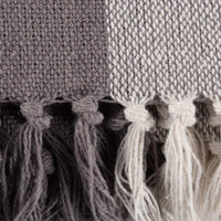 Gray Buffalo Check Throw