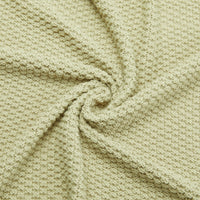 Sage Green Cable Knit Throw