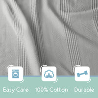 Grey Cotton Blanket