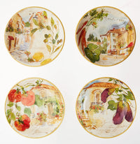 Piazzette Soup Bowls (Set of 4)