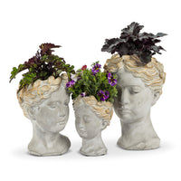 Aphrodite Head Planter