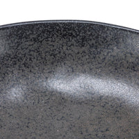 Black Stoneware Bowl