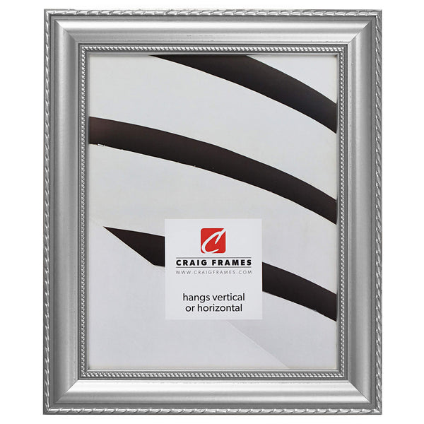 Ornate Silver Poster Frame
