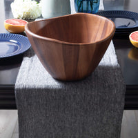 Acacia Wavy Serving Bowl