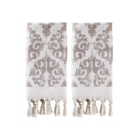 Taupe Turkish Hand Towels (Set of 2)