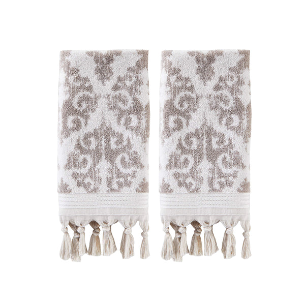 Taupe Turkish Hand Towels (Set of 2)